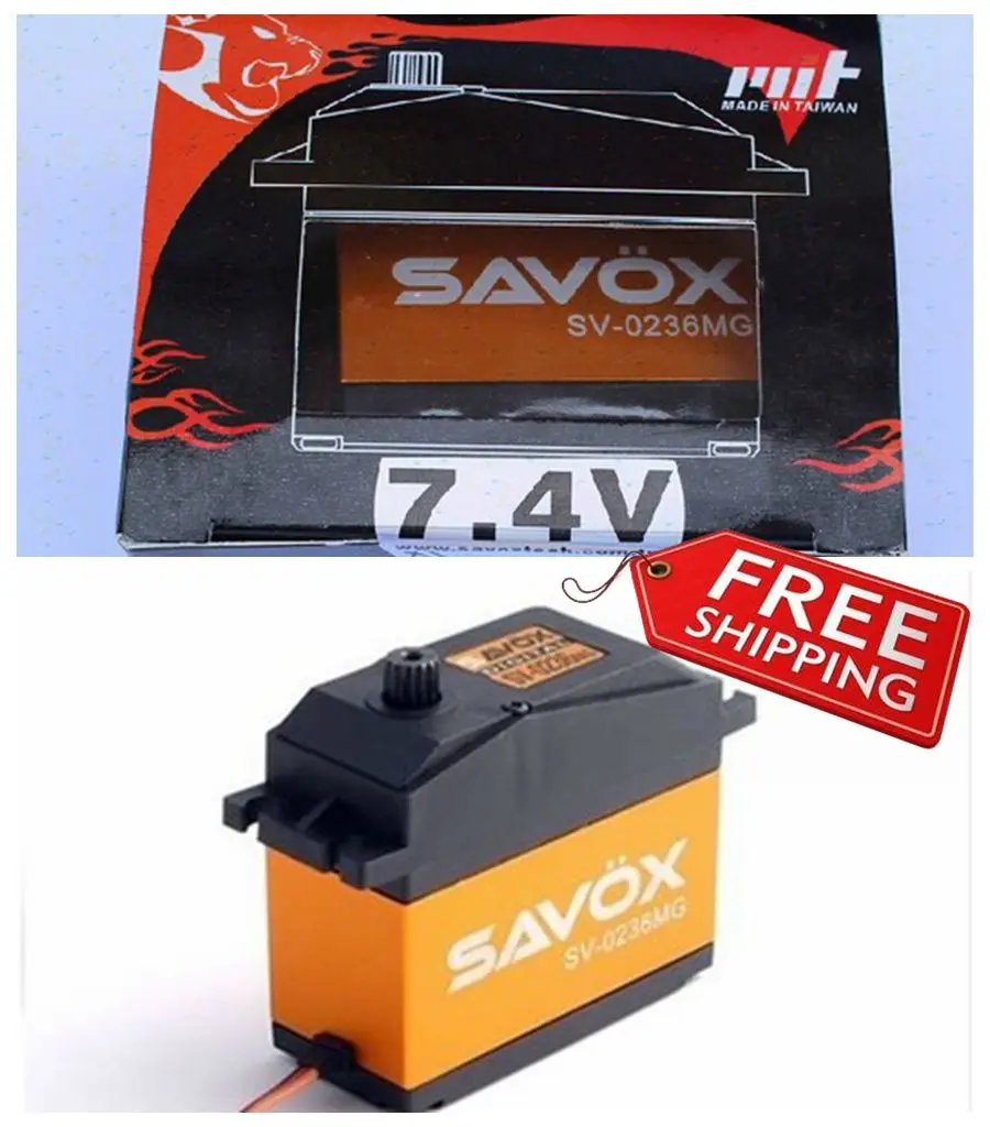 Savox 0236 SV-0236 мг сервопривод цифровой 7 4 В Высокое напряжение 40 кг супер крутящий