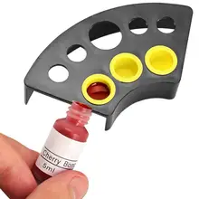 Tattoo Pigment Tray Durable Black Anti-spill Tattoo Ink Pigment Tray for Home Use Tattoo Art Holder Tattoo Holder