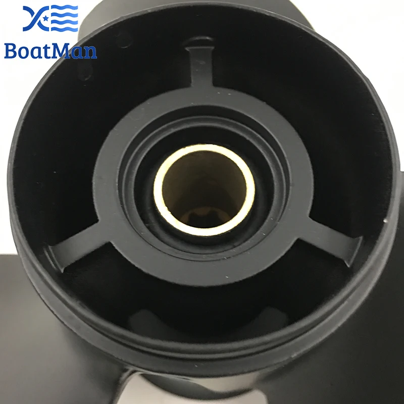 9x10.5 Aluminum Propeller For Mercury Outboard Motor 6HP 8HP 9.9HP 15HP 8 Tooth Spline 48-828158A12 Boat Accessories,marine propeller