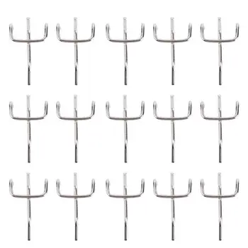 

100pcs Lightweight Reusable Durable Shelf Hook Wall Hanger Hooks Home
