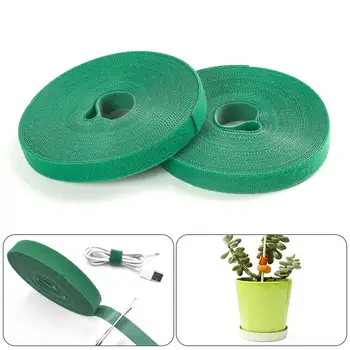 

Plant Ties 15mm x 5 meters green - Velcro plant Binder Adhesive and Garden tien lants Cable Flower Cucumber Grape Rattan Holder