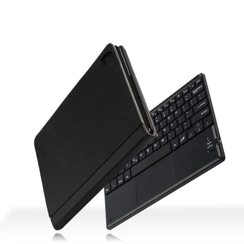 Чехол для планшета Lenovo Tab M10 с магнитной съемной Bluetooth клавиатурой|Чехлы планшетов