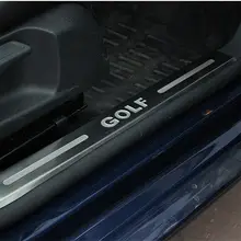 Накладки для порогов автомобиля щитки для VW GOLF 6 MK6 2009 2010 2011 2012 5 двери HB