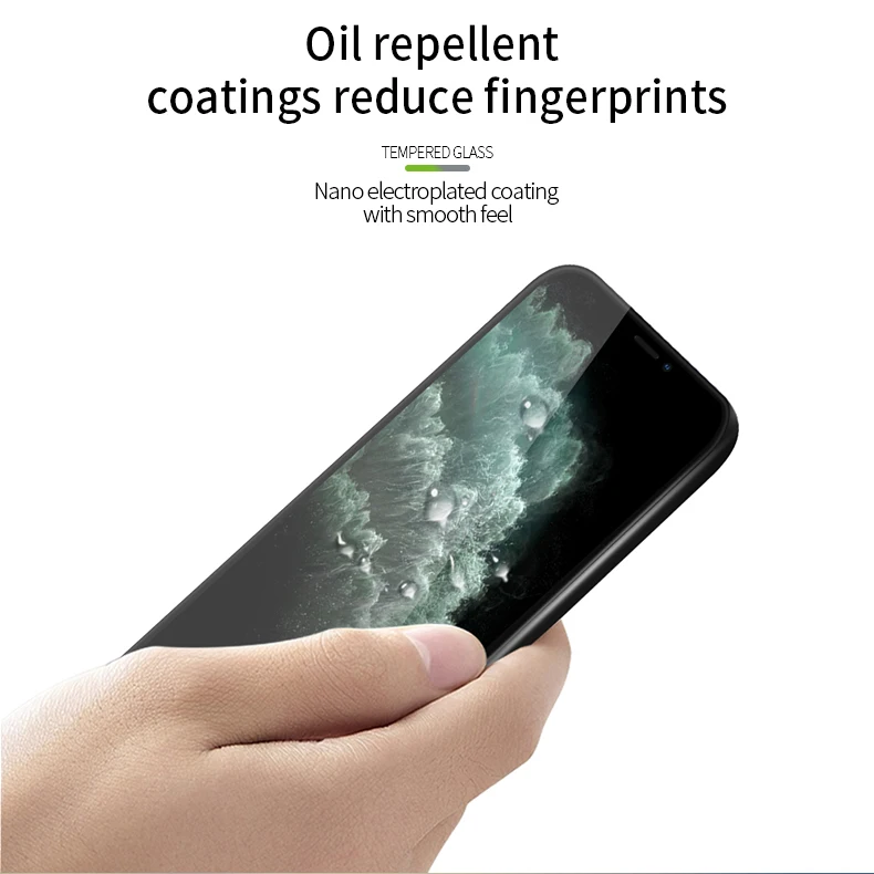 Для IPhone 11 Pro Max 6," стекло закаленное MOFi 3D изогнутое полное покрытие защитная пленка протектор экрана