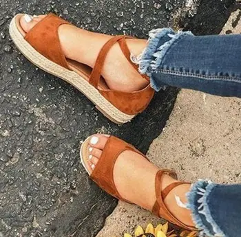 

YEELOCA 2020 Summer Platform Sandals Fashion Women Sandal Wedges Shoes Casual Woman MU84