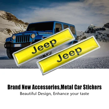 

Car Body Sticker for Jeep Wrangler JK Liberty Renegade Compass Grand Cherokee Commander TJ Side Emblem Badge Accessories