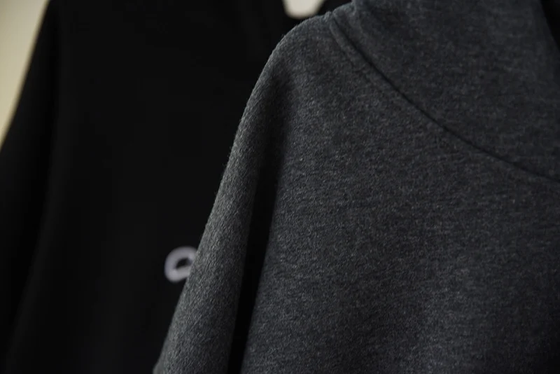 Oversize Fleece Hooded Hoodie Sweatshirt Women High Quality Heavy Warm Hoodies Floral Embroidery Pullover Coat for Autumn Winter
