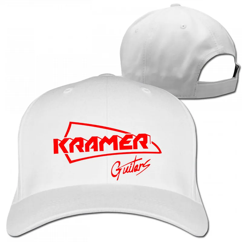 Kramer Guitar бейсболка с логотипом для мужчин и женщин Кепка-Дальнобойщик модная Регулируемая Кепка - Цвет: 1-White