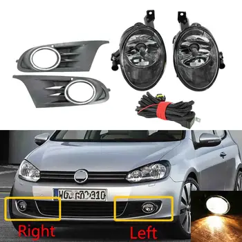 

For VW Golf 6 MK6 2009 2010 2011 2012 2013 Golf 6 Cabriolet 2012-2016 Front Fog Light Fog Lamp Cover Harness Assembly