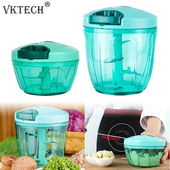 

Manual Food Vegetable Chopper Shredder Crusher Garlic Processor Household Meat Machine Blender Vegetable Cutter Kitchen Gadget