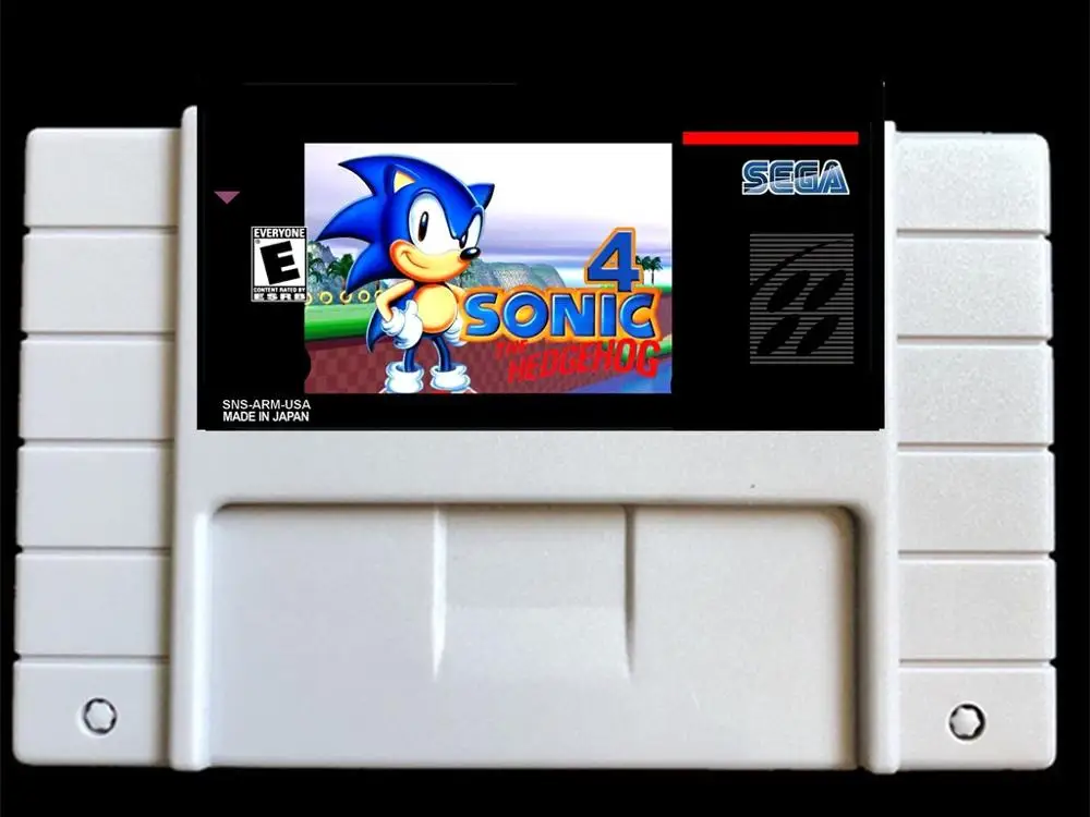 Sonic 4 USA- NTSC version 46 pins Video games card NTSC version for Retro Video games Console