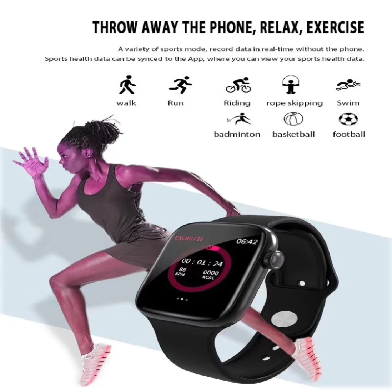 PLUS rеcent montre intelligente lien tactile Sport фитнес Bluetooth браслет умные часы