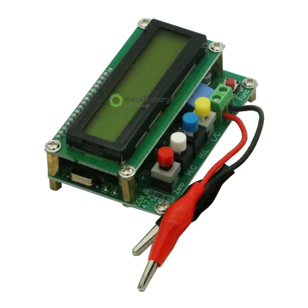 Цифровой LC100-A lcd высокой точности индуктивно-емкостный L/C метр тестер + USB кабель