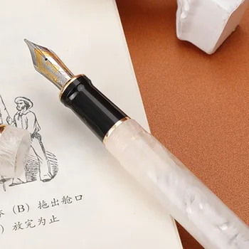 

Kaigelu 316 Fountain Pen Fashion Practice Ef M Office School Metal Student Gift