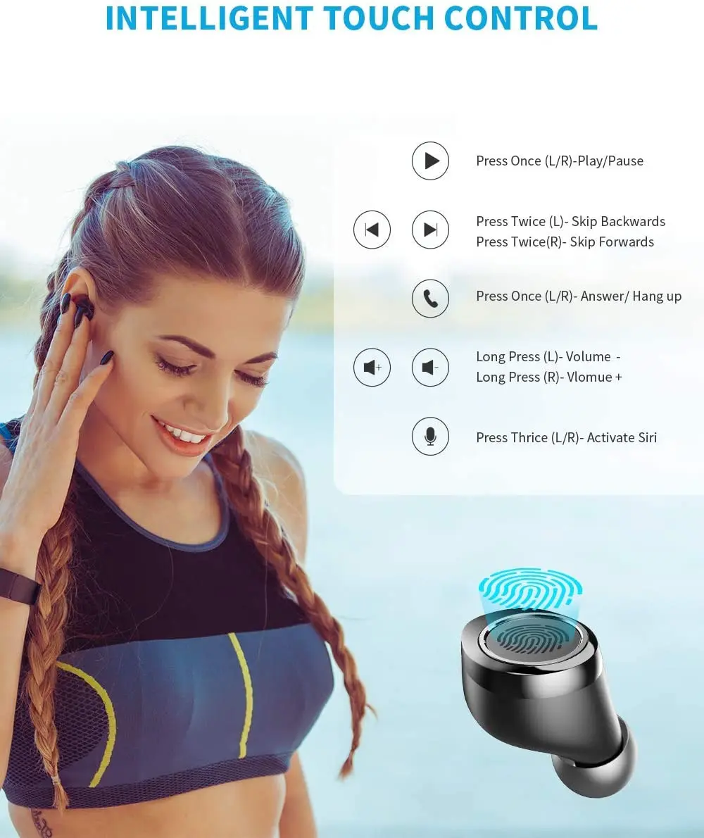 Vankyo X200 Bluetooth 5.0 Earbuds In 