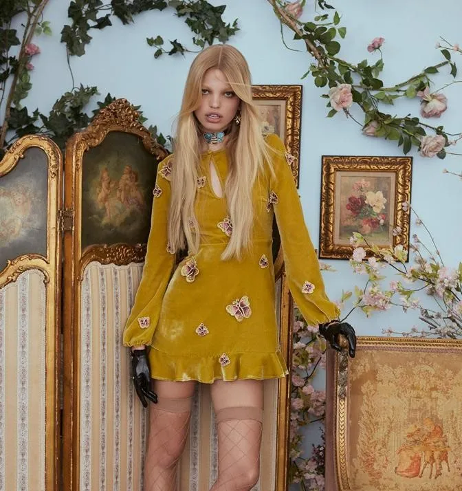 EASYSMALL, женское летнее платье, модное, сексуальное, высокого класса, Vestidos, стиль кантри, повседневное, с высокой талией, с длинным рукавом, с v-образным вырезом, платья