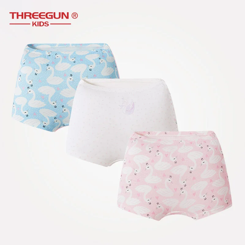 Трусы-боксеры для девочек 3 шт./лот из модала | Мать и ребенок