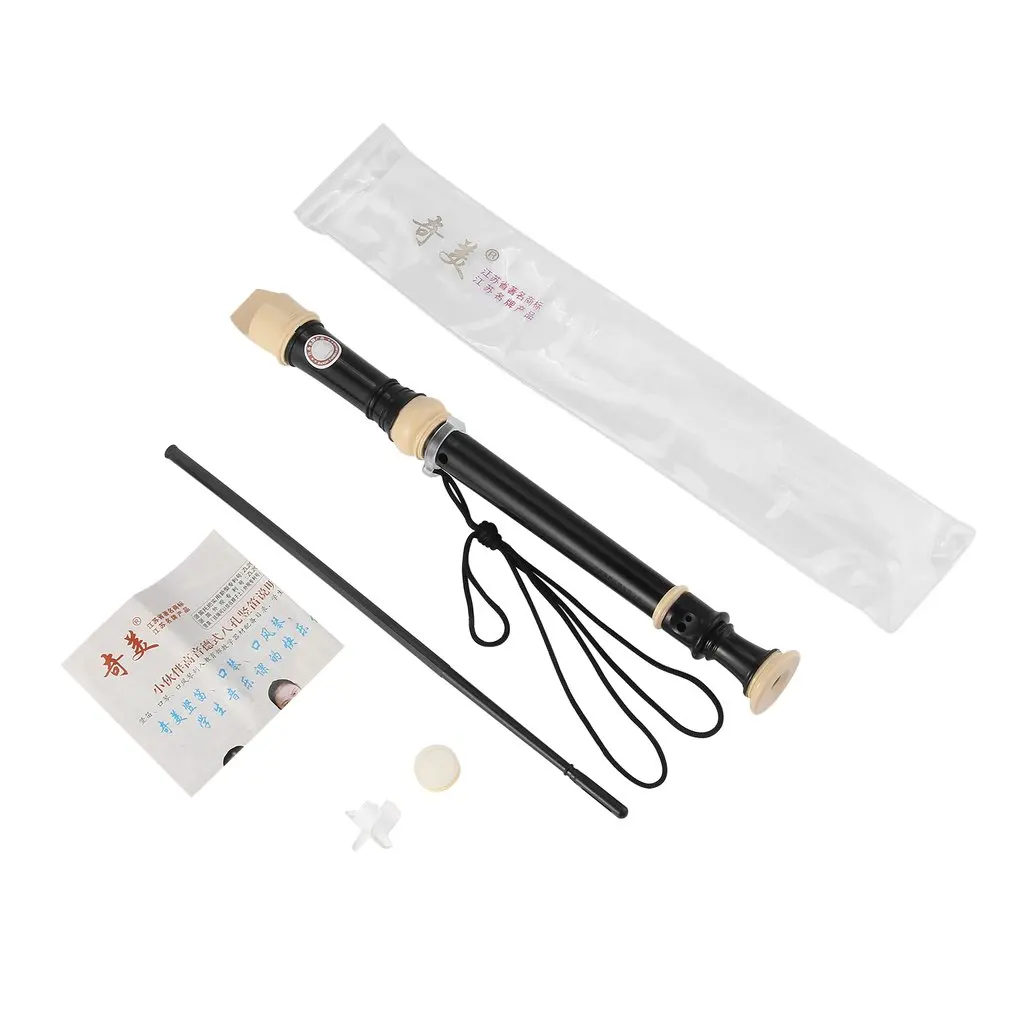 

Professional Sound Easy Adjustable Food Grade ABS Non-toxic Eight Hole Treble Flute 8-Hole Soprano Recorder Clarinet Drop Ship