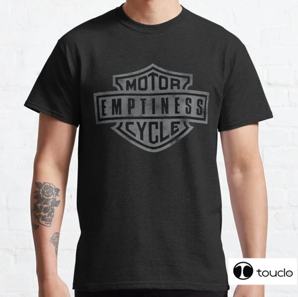Motorcycle emptiness t shirt Clearance