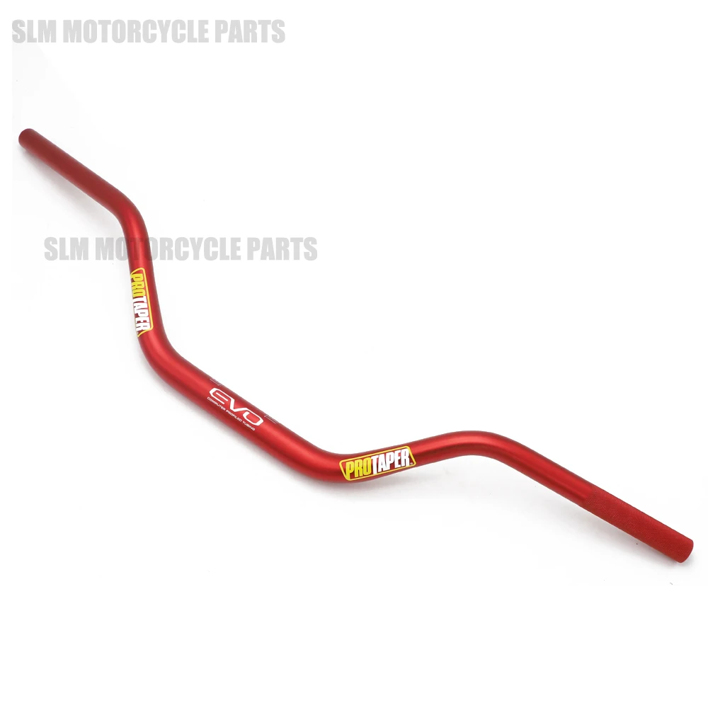 Руль PRO Taper Pack Fat Bar 1-1/" Dirt Pit Bike для мотокросса, руль для мотоцикла, длина 28 мм, PRO Алюминий - Цвет: Красный