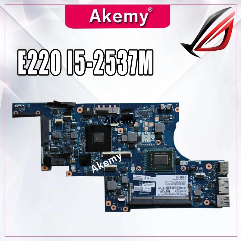 

FOR LENOVO 04W6567 PIVP1 LA-7041P MAIN BOARD Thinkpad Edge E220S Laptop Motherboard SR03W I5-2537M CPU DDR3