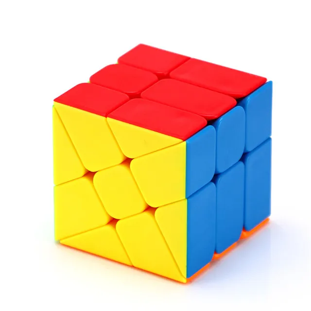 MoYu Meilong Cubing Classroom Windmill Cube 3x3 Magic Cube Stickerless Puzzle Cubes Professional Speed Educational Toys 2