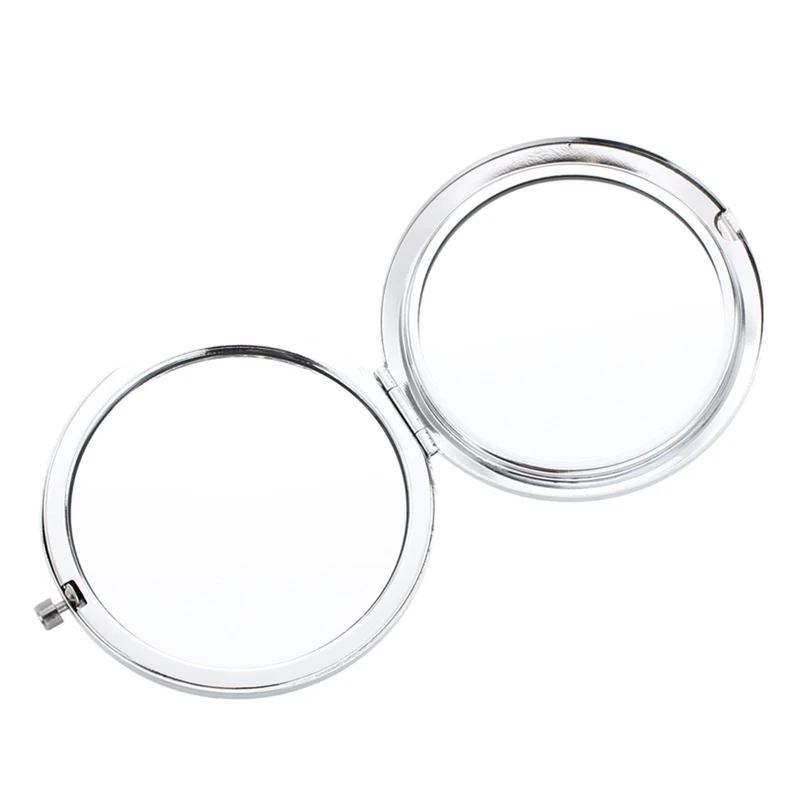 Новое-компактное карманное Хрустальное складное зеркало для макияжа, Голубой океан