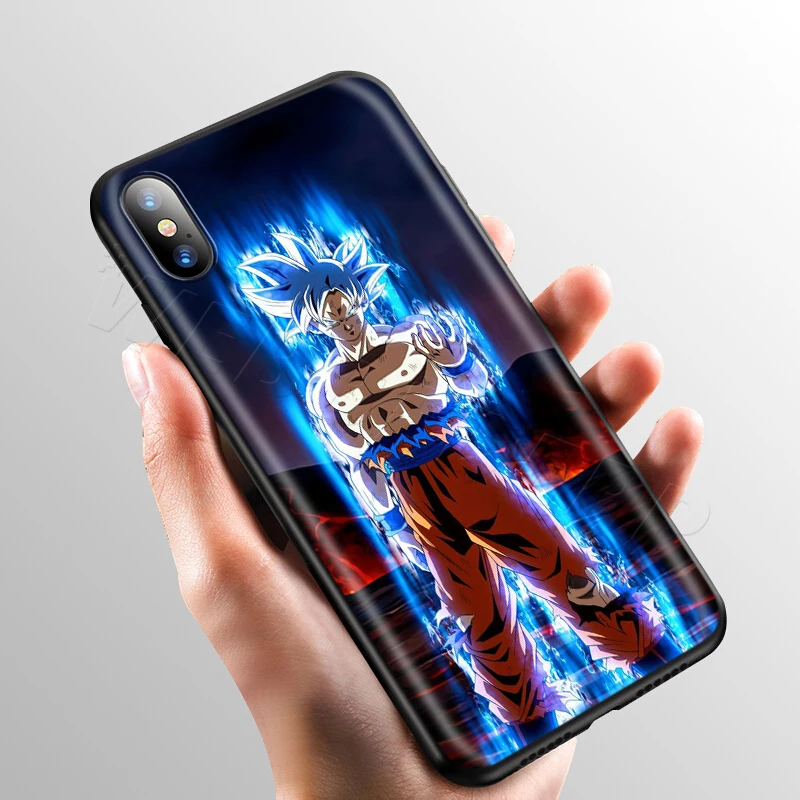 Чехол Webbedepp Dragon Ball Z Super DBZ Goku для Apple iPhone 11 Pro XS Max XR X 8 7 6 6S Plus 5 5S SE - Цвет: 5