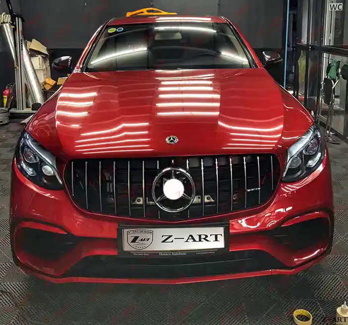 Z Art Glc 63 Body Kit For Mercedes Benz Glc Coupe W253 2016 2019 For Glc Amg 63 Looks Body Kit For Glc Coupe Retrofit Body Kit Bumpers Aliexpress