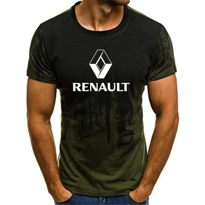 Мужские и женские Высокое качество renault Футболка мужская футболка с принтом Футболка с коротким рукавом повседневные топы для футболки s