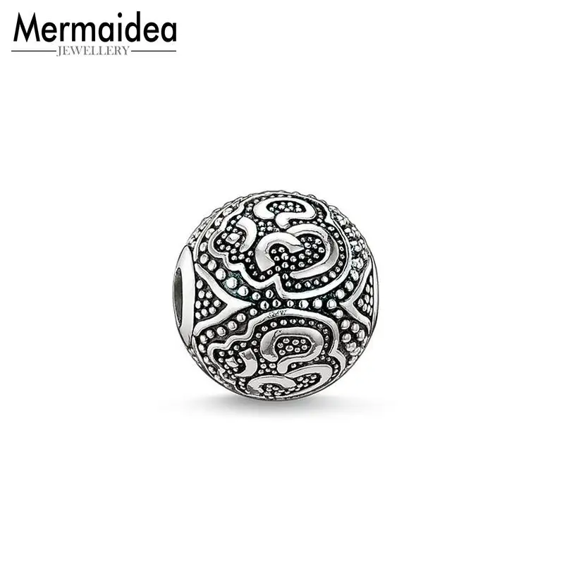 Посеребренные бусины Om BeadsSterling подходят для браслетов ожерелий подвесок