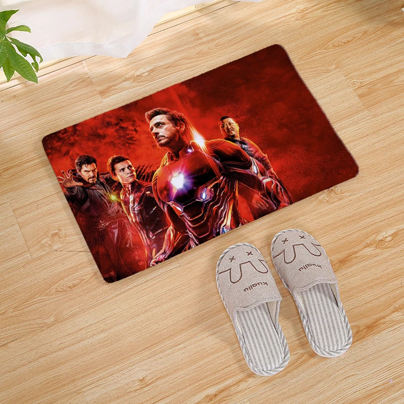 Avengers4 кухонный коврик для ванной комнаты коврик у входной двери нескользящий коврик для пола домашний Впитывающий Коврик коврик мат для ванной