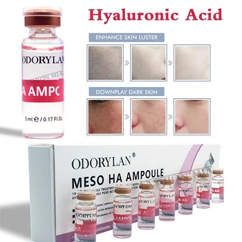 

Mesotherapy HA Collagen Hyaluronic Acid BB Cream Glow Skin Whiten Serum 5ml Meso Ampoule Cross-linked for Microneedle Treatment