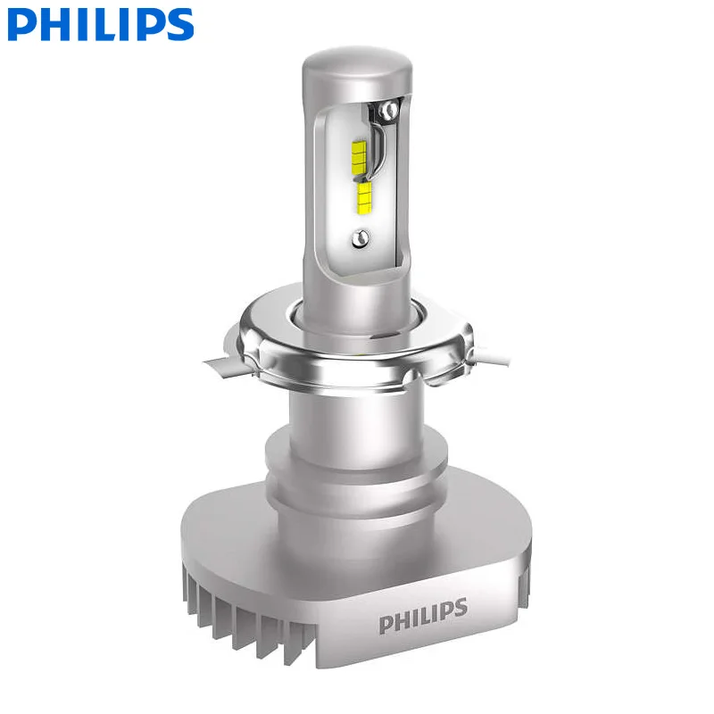 Philips Ultinon светодиодный H4 H7 H8 H11 H16 9003 HB2 12 в 6000 К яркий Автомобильный светодиодный головной светильник Автомобильные противотуманные фары+ 160% более яркий, 2X