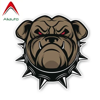 

Aliauto Personality Car Sticker Angry Dog Automobiles Motorcycles Modelling Cartoon Vinyl Decal Cover Scratches,12cm*12cm