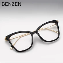 Сексуальная оправа для очков в стиле кошачьи глаза модные квадратные оправы для очков для женщин трендовые брендовые оптические компьютерные очки oculos