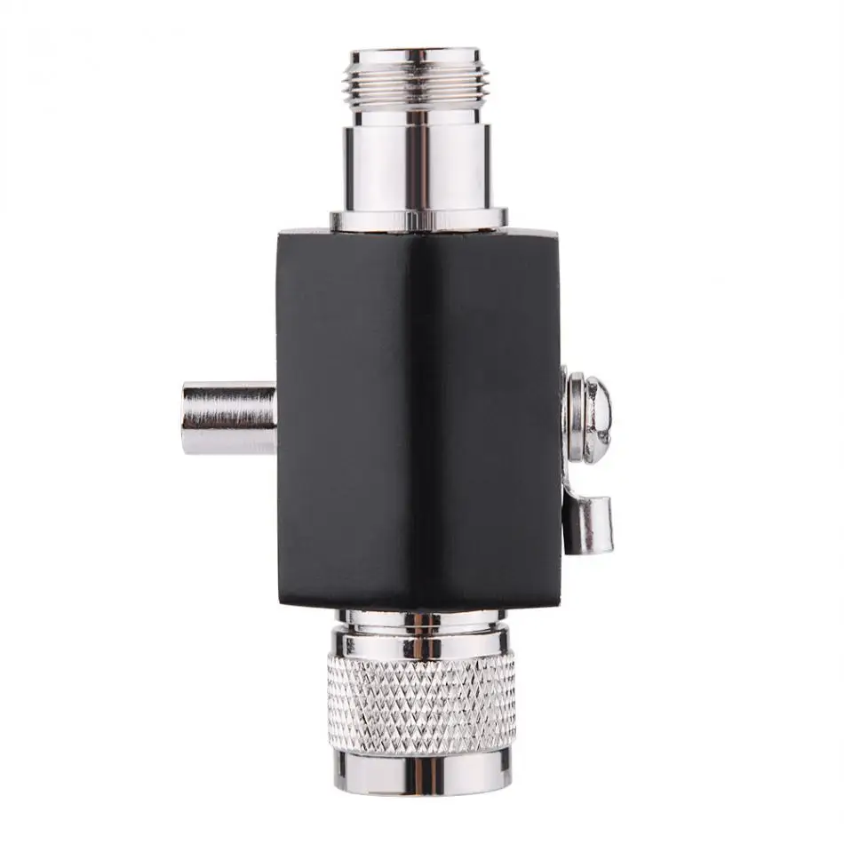 Lightning Arrestor Lightning Surge Protector N Male Plug to N Female Coaxial 0-2.5GHZ 400W CA-23RP 50ohm DC-2500MHz Connector
