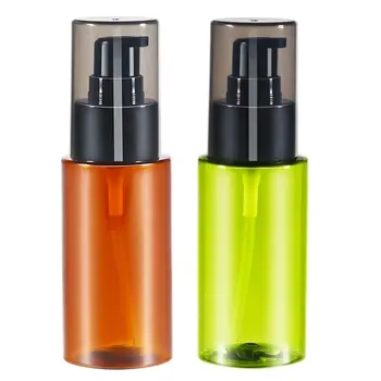 

Emulsion Packing Storage Amber Bottles with Black Fine Mist Sprayer Refillable