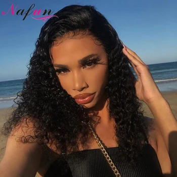 

Kinky Curly Lace Closure Wigs Peruvian Hair Human Hair Lace Frontal Wigs Transparent Lace Wigs 4x4 Lace Closure Wigs Remy Hair