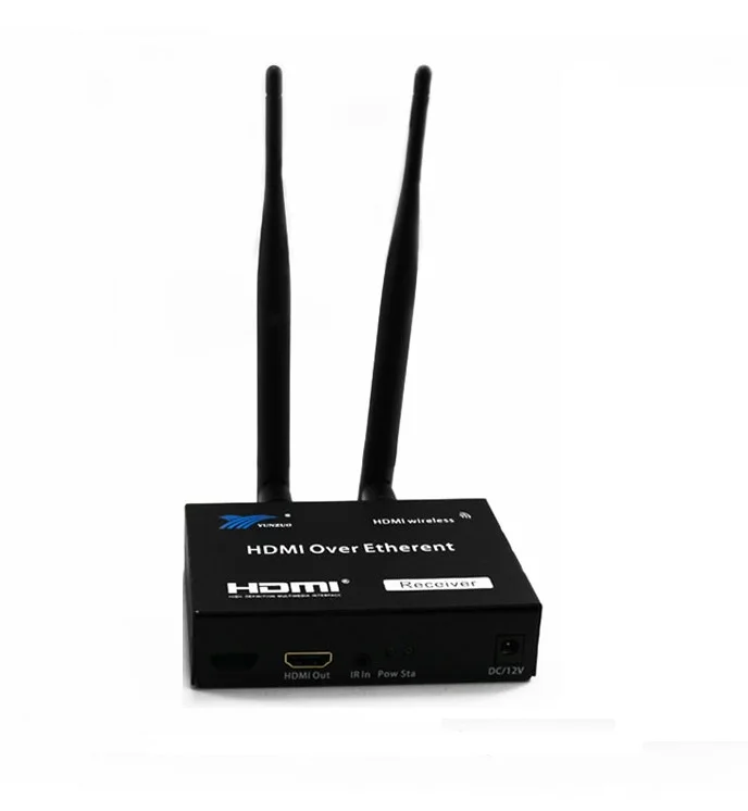 2,4 ГГц/5 ГГц 200 м HDMI беспроводной удлинитель HD 1080P HDMI 1,3 удлинитель передатчик приемник wifi HDMI адаптер - Цвет: Receiver only
