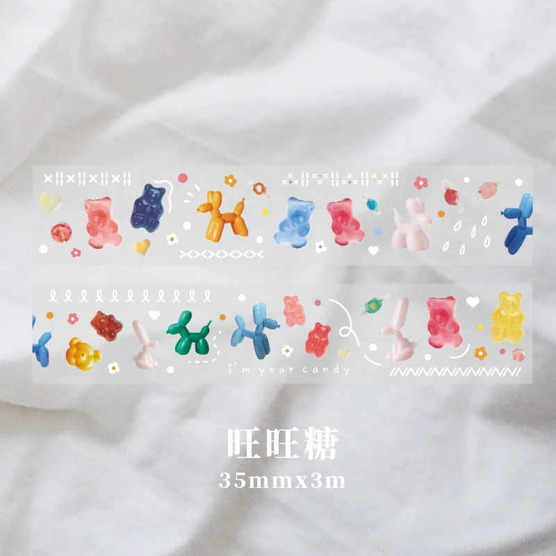 Star debris jar series Bullet Journal PET Washi Tape cute Decorative Adhesive Tape DIY Scrapbooking Sticker Label Stationery - Цвет: 3