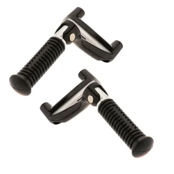 

Waterproof Passenger Foot Pegs Pedal Mount for Harley Sportster XL883/1200 X48 72 14-17