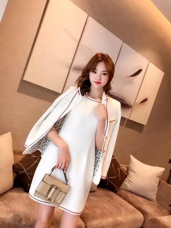 AH10629, модные женские комплекты,, Подиумные, Роскошные, известный бренд, Европейский дизайн, вечерние, стильная женская одежда