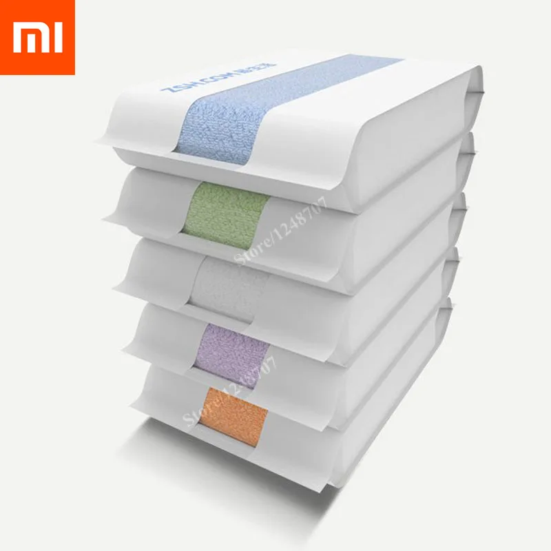 

100% New Original Xiaomi ZSH Bath Towel Facecloth Cotton Towel Xiaomi Young Beach Towel Washcloth Antibacterial Water Absorption
