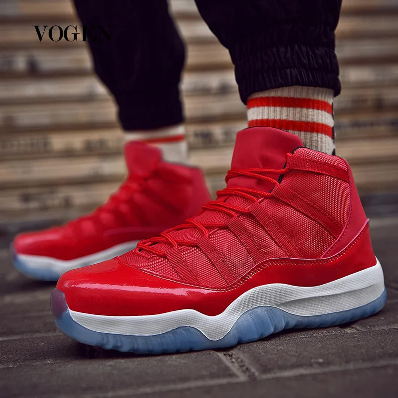 

Basketball Shoes Men Big Size 46 12 High Top Sneakers Platform Tenis Masculino Esportivo Training Chaussure Homme Sports Shoes