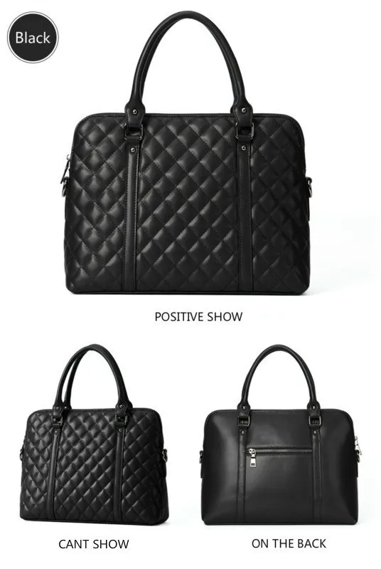 Женские роскошные сумки, деловые портфели, дизайнерские женские сумки из натуральной кожи, черная сумка, женские Офисные сумки на плечо для ноутбуков
