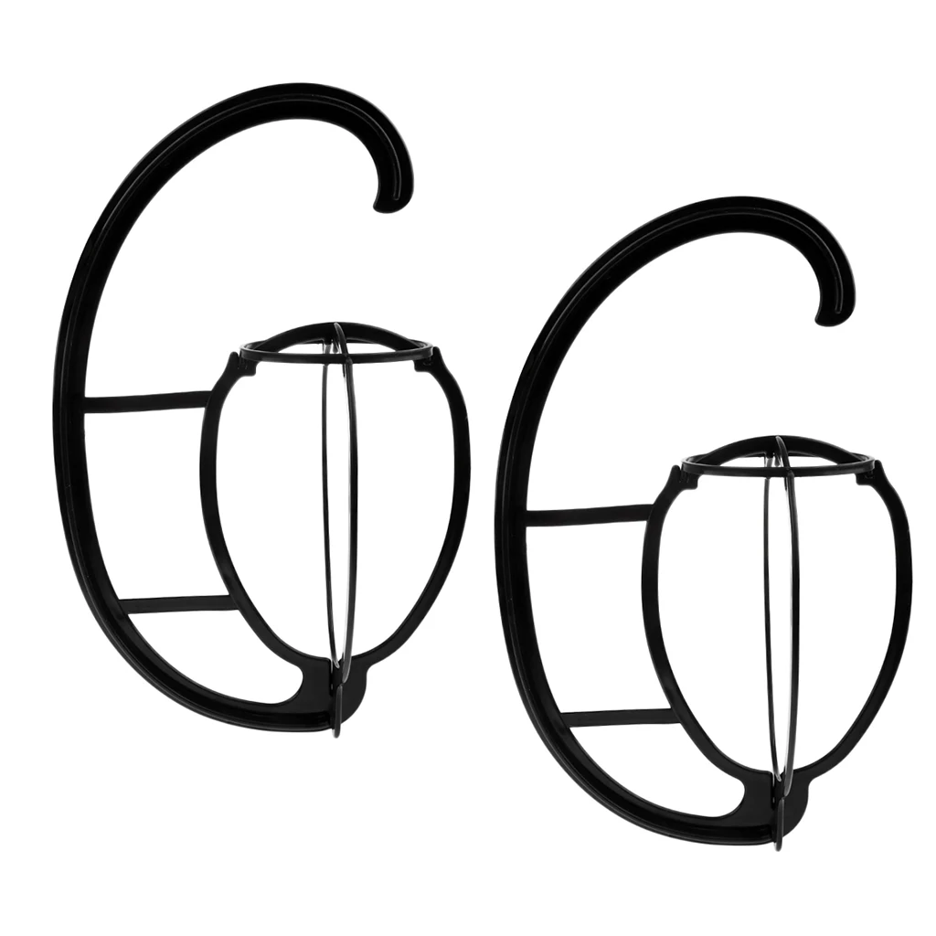 2 шт. Шляпы Шапки волосы парики вешалка дисплей висячая подставка держатель