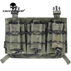 Emersongear-Bolsa de almacenamiento para pistola táctica M4 Mag, Panel de Clip rápido, chaleco de combate APC, Airsoft, Paintball, juego CS