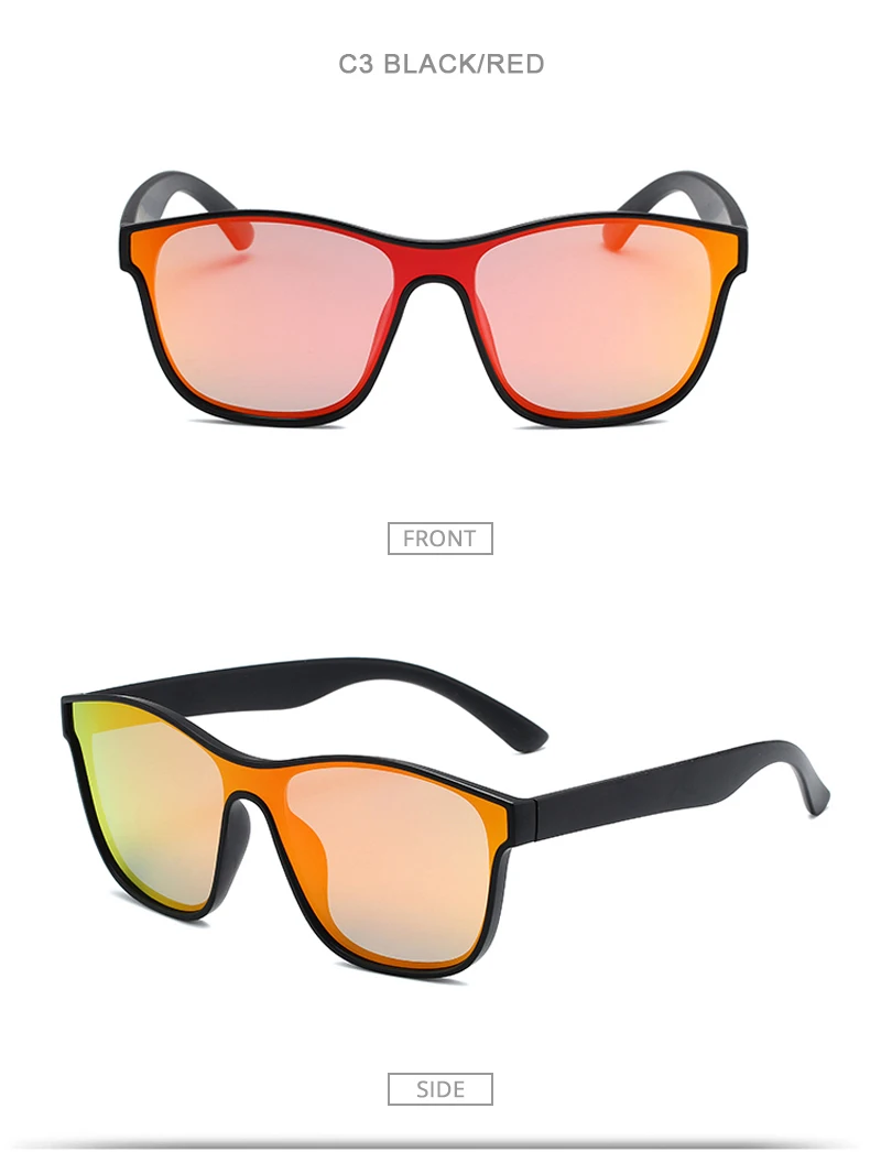 New Square Polarized Sunglasses For Men