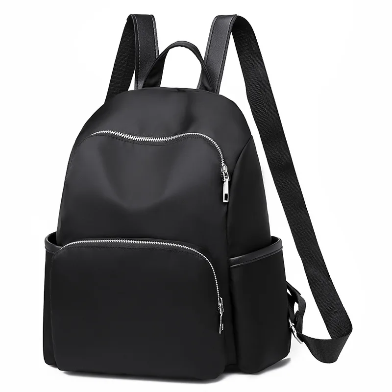 Простой стиль женский рюкзак из ткани Оксфорд водонепроницаемые нейлоновые